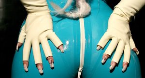 Rubber Tits pleased to share with you a free gallery with fascinating lady in female domination porn